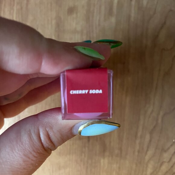 Lime Crime Plushies Cherry Soda Soft Focus Lip Veil Liquid Lipstick 0.11 oz - Picture 4 of 4
